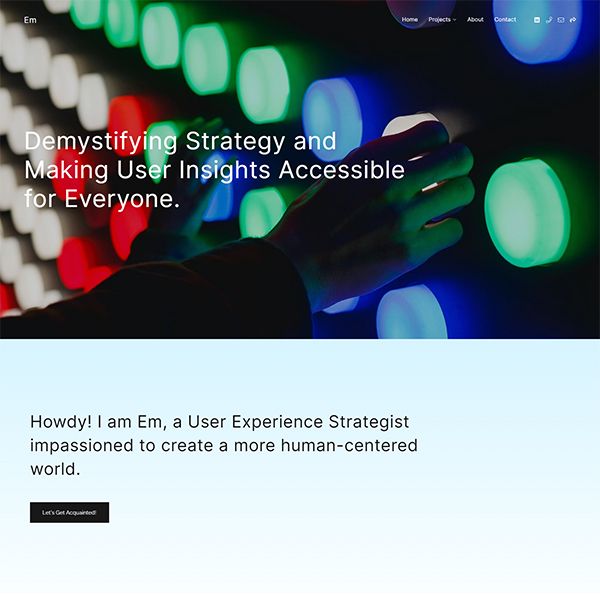 Create stunning UI UX design portfolio websites | Pixpa
