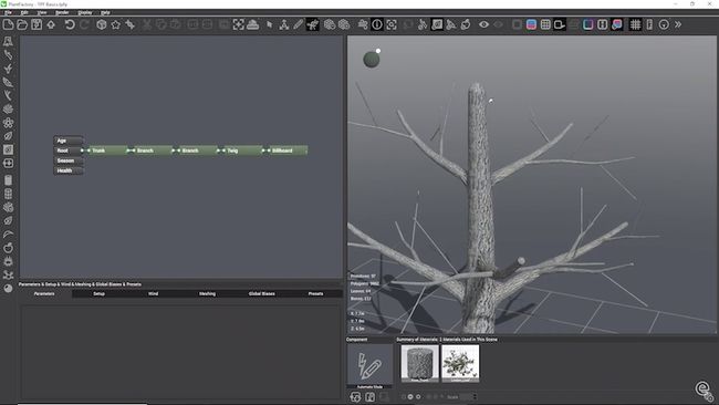 Vue - software de animação 3D