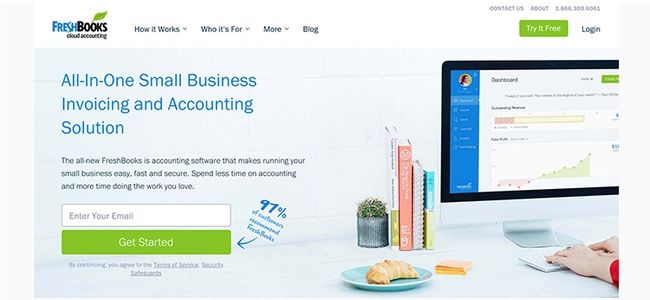 Freshbooks Księgowość Najlepsze aplikacje zwiększające produktywność