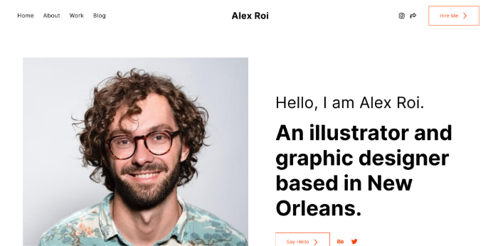 Graphic design portfolio of Alex Roi