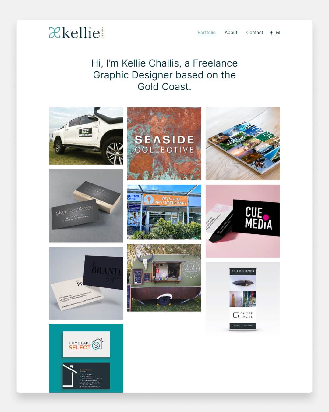 Kellie Challis – portfolio niezależnych projektantów