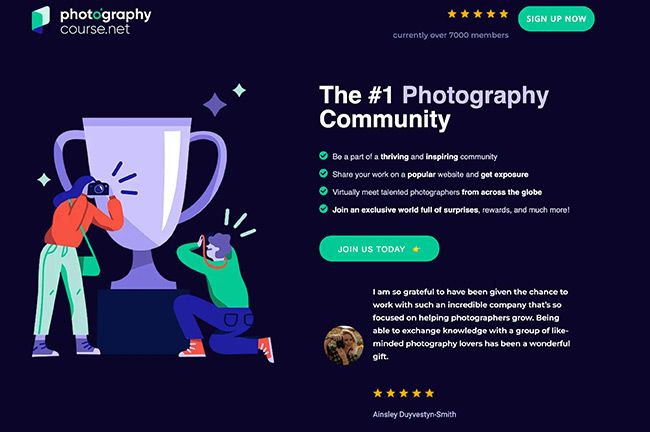 PhotographyCourse.net - comunidade de fotografia