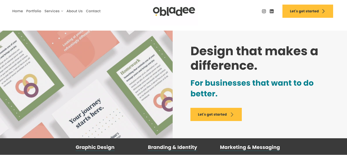 Image of design agency Obladee